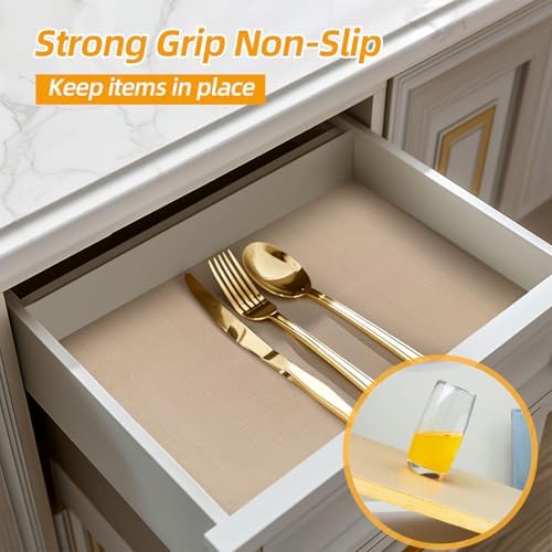 Shelf and Drawer Liner for Kitchen Cabinet Non-Adhesive Non Slip - Image 2