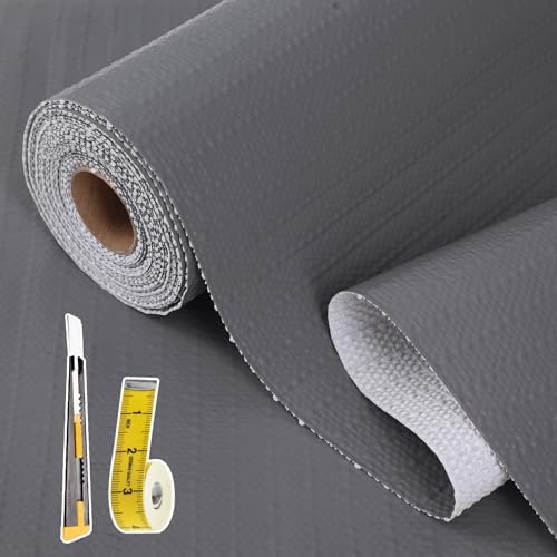 Drawer and Shelf Liner for Kitchen Cabinet: 17 in X 30 Ft Non Slip by Kimhan