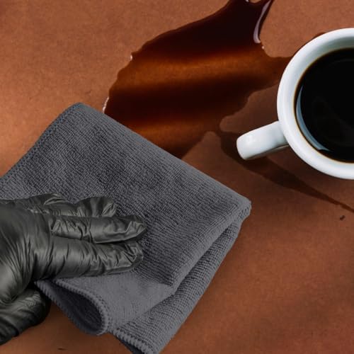 Avalon Towels Microfiber Cleaning Cloths (Value Pack of 12) - Size 12 x 12 Inches, Highly Absorbent Cleaning Rags, Lint Free, Reusable and Washable, Microfiber Towels for Cars - Image 5