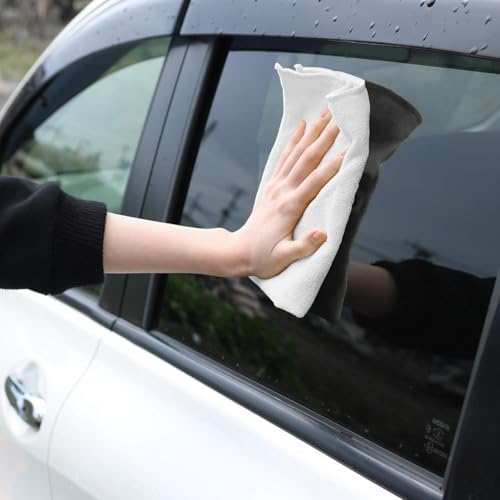 Avalon Towels Microfiber Cleaning Cloths (Value Pack of 24) - Size 12 x 12 Inches, Highly Absorbent Cleaning Rags, Lint Free, Reusable and Washable, Microfiber Towels for Cars - Image 6