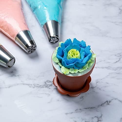 Restaurantware-Russian Piping Tip, 1 Petal Cake Decor Piping Tip - #48, Corrosion-Resistant, Stainless Steel Decorating Tip For Frosting, Dishwashable, Decorate Cupcakes, Cakes, or Cookies - Image 3