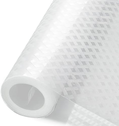 Refrigerator Liner, Waterproof Shelf and Drawer Liners for Kitchen Cabinet by KIMCHOMERSE