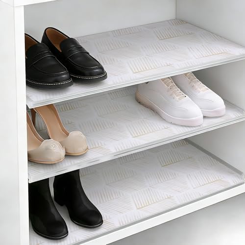 Drawer and Shelf Liner for Kitchen Cabinet, Cupboard, Desks, Pantry, Tool Box Hexagon Waterproof Non Adhesive Non-Slip Easy to Clean 12in X 240in - Image 6
