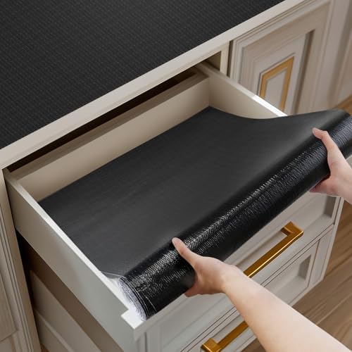Shelf and Drawer Liner for Kitchen Cabinet Non-Adhesive Non Slip by Shinlendid