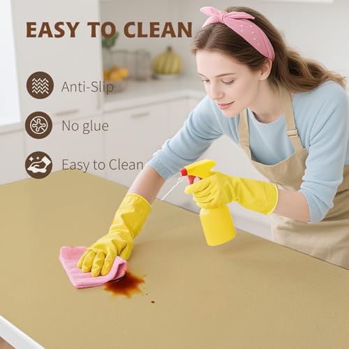 Shelf Liners for Kitchen Cabinets 12in x 20FT, Non Adhesive Drawer Liner - Image 5