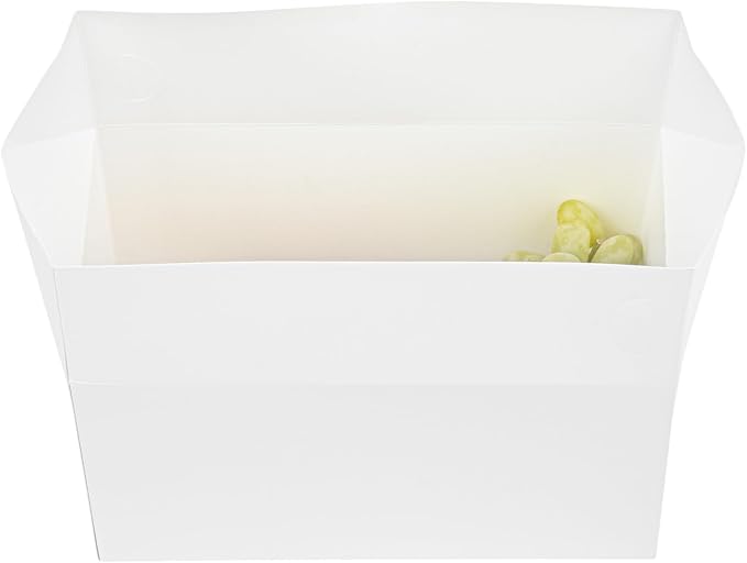 Restaurantware Chicken Box 400 Count 80 Oz Durable Takeout Lunch Box Spill-Resistant Freezer-Safe Paper To-Go Container Greaseproof White - Image 12