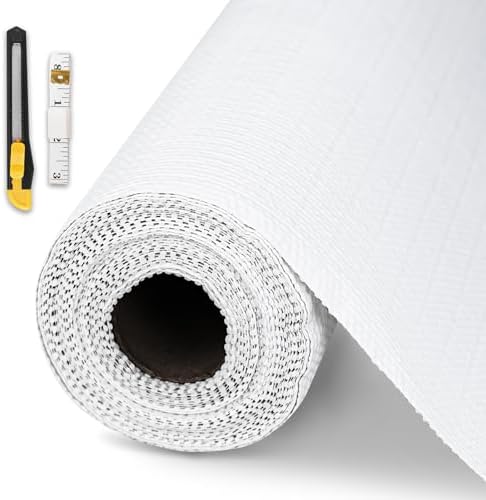 Drawer and Shelf Liner for Kitchen Cabinet Non-Adhesive 12in x 20FT by GTJ