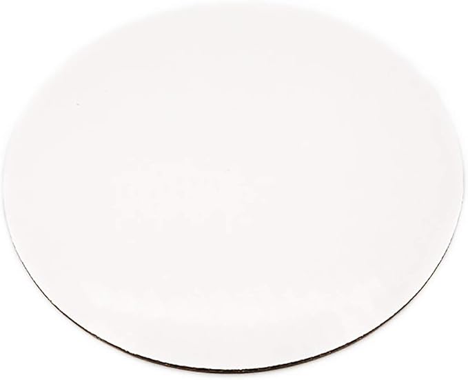 Made in USA 10" White Corrugated Cake Boards, Grease Resistant (Pack of 25) by StephanieImports