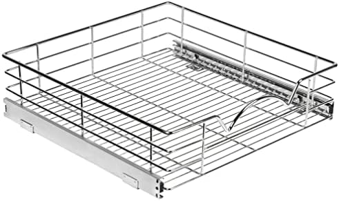 HOLDN’ STORAGE Pull Out Cabinet Organizer, Pantry Drawer, 24"W x 21"D x 5"H by HOLDN%E2%80%99STORAGE