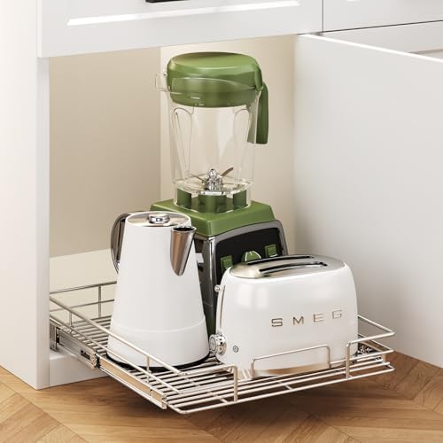 Pull Out Cabinet Organizer 22½" W x 21½" D, Heavy Duty Cabinet Pull Out Shelves, Slide Out Drawers Organization for Kitchen Cabinets Bathroom - Image 5