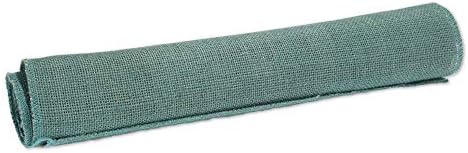 BambooMN Steel Blue 15" x 88" Vintage Burlap Table Runner for Rustic Wedding Bridal Shower Bachelorette Graduation Party Table Decor Decorations, 10 Pieces - Image 3