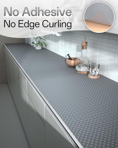 GTJ Shelf and Drawer Liner for Kitchen Cabinet Non-Adhesive Non Slip - Image 4