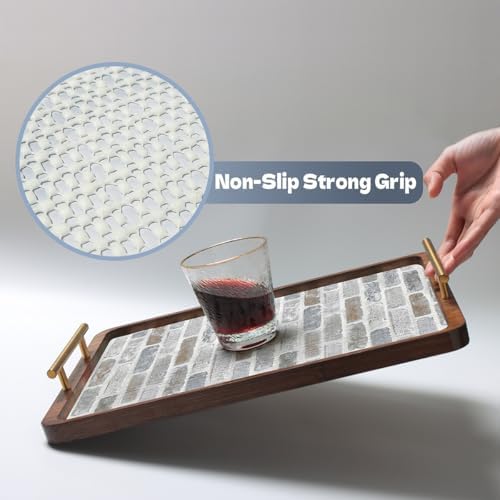 Quttisay Shelf Liner for Cabinets Non Adhesive Drawer Liner 15.7in x 10ft - Image 2