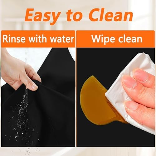 2Pack Large Silicone Mats for Kitchen Counter, 48''x24''(120cmx60cm) Heat Resistant Mat for Kitchen Island, Waterproof Multipurpose Countertop Protector, Beige - Image 6