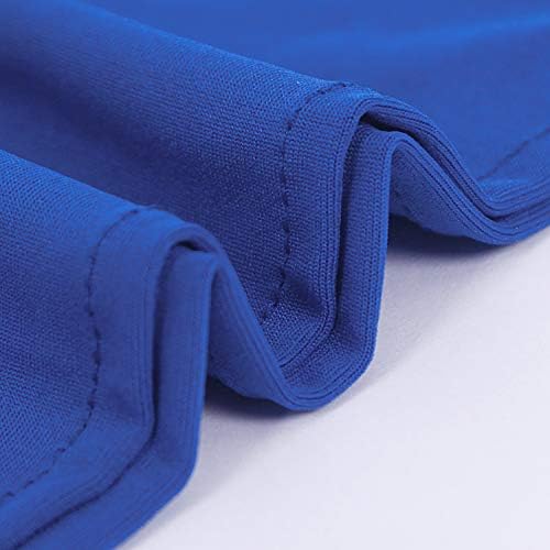 Peomeise 25pcs Royal Blue Spandex Chair Sashes with Buckle Slider for Wedding, Party Decoration - Image 7