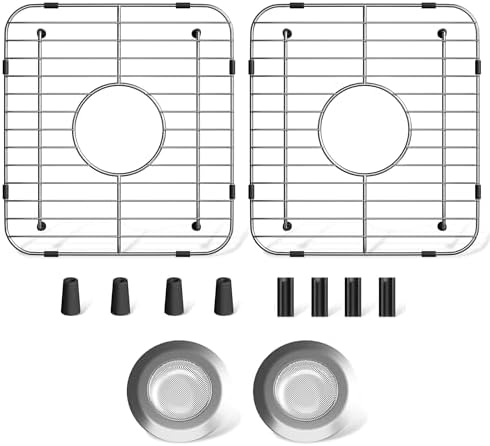 2Pack Stainless Steel Sink Protectors, 13" x 11-5/8" by jkxoo