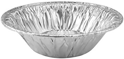 KitchenDance Disposable Aluminum Foil Tart Pan - 3" Round Aluminum Foil Individual Pie Pans for Pies, Tarts - Perfect for Baking, Cooking - 301, 1000 by Unknown