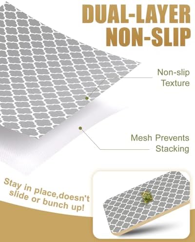 Drawer and Shelf Liners for Kitchen Cabinets Non-Adhesive - Image 2