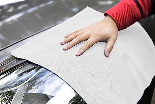 Avalon Towels Microfiber Cleaning Cloths (Value Pack of 48) - Size 16 x 16 Inches, Highly Absorbent Cleaning Rags, Lint Free, Reusable and Washable, Microfiber Towels for Cars - Image 3