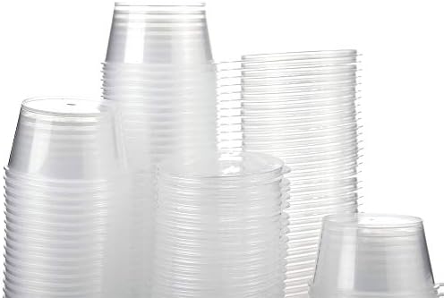 Brightalk [2 oz. - 100 Sets] Disposable Plastic Portion Cups with Lids, Stackable Airtight Dressing Container To Go, Jello Shot Cups Souffle Cups Sauce Cups - Image 3