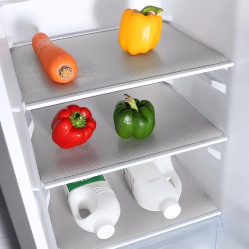 Kitchen Shelf Liner Non Adhensive,Cabinet Drawer Mat Gray 11.8× 118" - Image 5