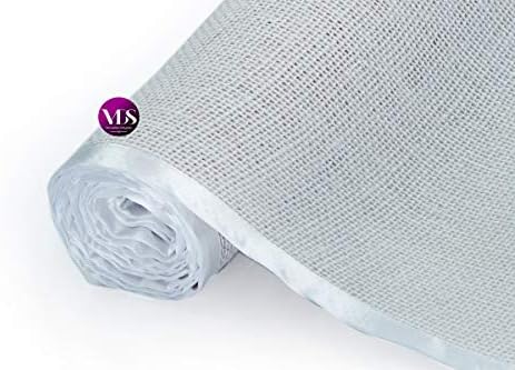 VDS Pack of 10, Burlap Table Runner with White Lace Edge, 100% Natural Jute Rustic Hessian Table Cloth Centerpiece for Wedding Birthday Party Banquet Table Decoration (Size 12X108 Inch)(White) - Image 5