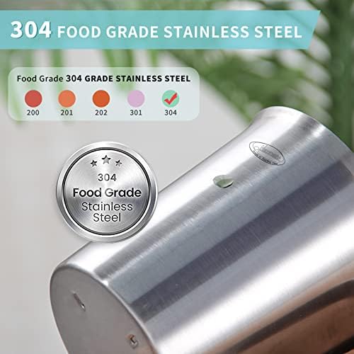Newness 2 Pack Stainless Steel Measuring Cup, Metal Measuring Cup with Handle (Upgraded, 3 Marking Including Cup/ML/Ounce Scale), 24 Ounces (0.7 Liter, 3 Cup) & 64 Ounces (2.0 Liter, 8 Cup) - Image 5