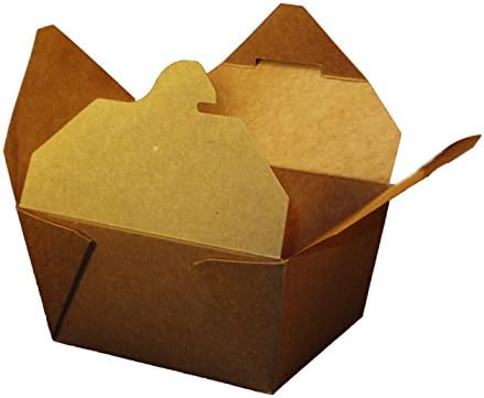 100160 Eco-Box Food Tray, #1 Kraft (Pack of 450) by Unknown