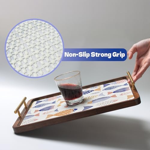 Quttisay Drawer Liner Non Adhesive Shelf Liner for Cabinets 12in x 10ft - Image 2