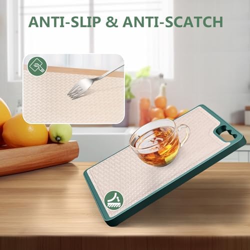 Shelf Liners, Non-Adhesive Drawer Liner, Waterproof & Oil-Proof Kitchen Cabinet Cupboard Liner Plastic EVA Material BPA Free Fridge Liner Mats Paper Protector for Shelves (Clear/16in x 240in) - Image 4