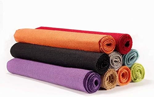 BambooMN Pumpkin 15" x 88" Vintage Burlap Table Runner for Rustic Wedding Bridal Shower Bachelorette Graduation Party Table Decor Decorations, 30 Pieces - Image 6