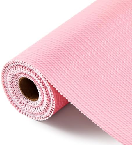 Coavas Shelf and Cabinet Liner, Easy Cut Protective (Pink, 12 in x 20 ft) by Coavas
