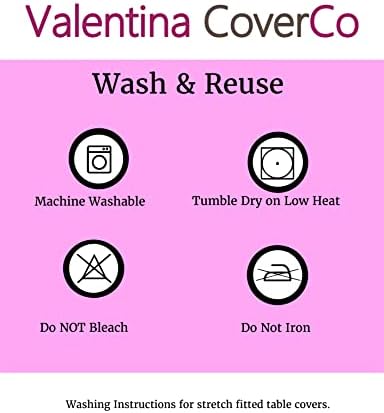 Stretch Spandex Table Covers (Black, 6Foot-10 Pack) - Image 3