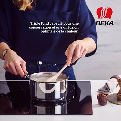 Beka Chef 3-piece Stainless Steel Saucepan Set (16-18 - 20 cm) - Image 4