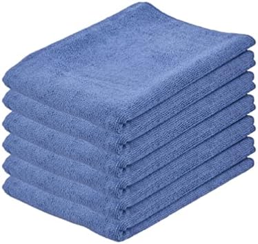 Superio Microfiber Squeegee Mopping Towel Extra Large Miracle Cloth 20 x 30 Streak Free Microfiber Floor Cloth-Rag for Cleaning House, Kitchen, Bathroom-Scratch Free- 6 Pack by Superio