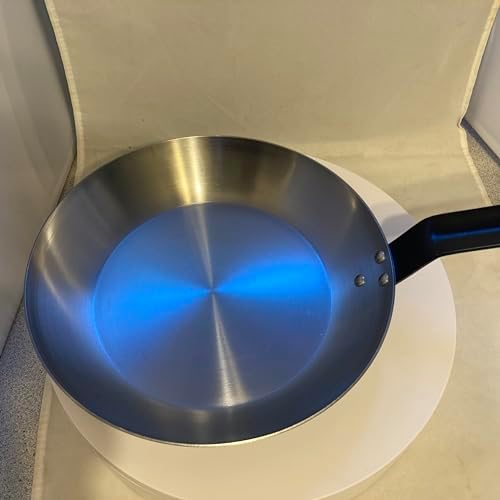 Frying Pan Nonstick Skillet 10.5": Carbon Steel Cookware Fry Pan without PFAs, Toxin Free & Healthy Alternative for Stove or Oven - Image 3