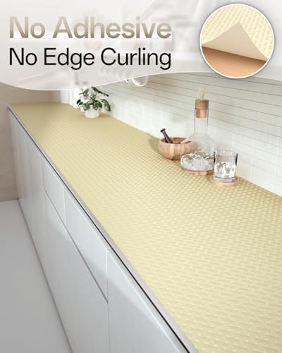 GTJ Shelf and Drawer Liner for Kitchen Cabinet Non-Adhesive Non Slip - Image 4