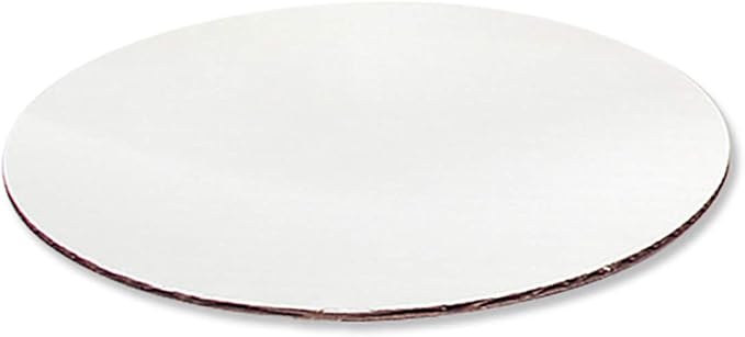 Made in USA 10" White Corrugated Cake Boards, Grease Resistant (Pack of 25) - Image 2