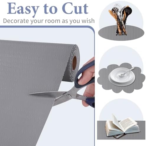 Drawer and Shelf Liner for Kitchen Cabinet: 12 in X 30 Ft Non Slip - Image 4