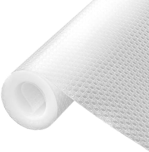 Shelf Liner, Refrigerator Liner, Drawer Liners for Kitchen Cabinet by KIMCHOMERSE