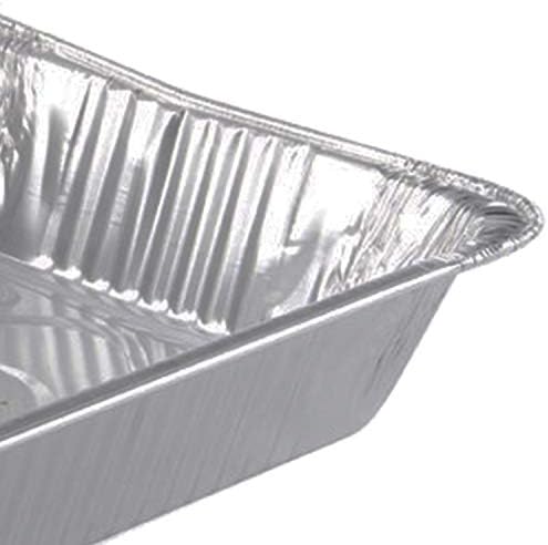 Tiger Chef Aluminum Foil Pans - Disposable Freezer to Oven Safe Containers for Takeout, Baking, Cooking, Storing and Freezing (75, 18 x 26) - Image 5