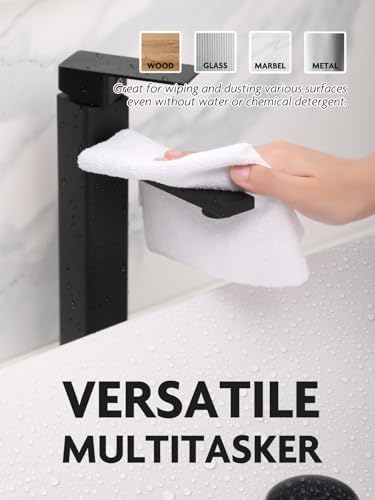 Fantasticlean Microfiber Cleaning Cloth Rolls-675 Sheets (9 Rolls of White) - Image 4