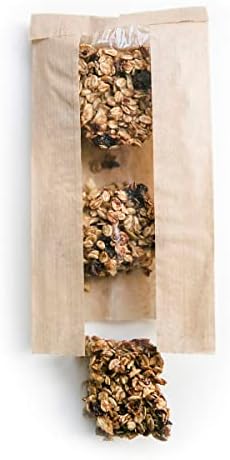 PACKNWOOD - 210SVIS2214 - Brown Kraft Bag with Window - Kraft Sealable Bag with Window - Clear Front Brown Kraft Paper - Recyclable Paper Bags - (8.7" x 5.5" x 2.4") - (Case of 1000) - Image 2