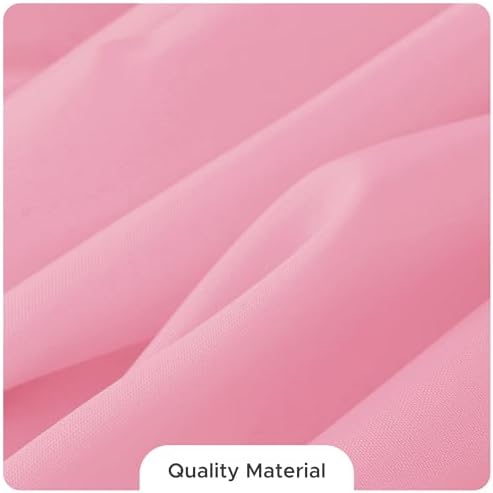 Fitable 8 Pack Pink Tablecloths 120 Inch Round for 48"-96" Tables - Image 3