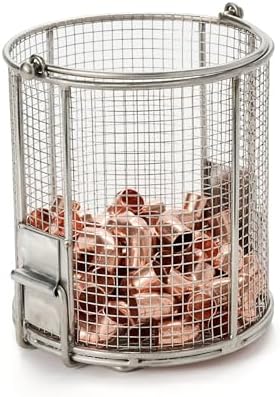 Dip N’ Drain – Stainless Steel Part Cleaning Strainer Basket for 2-Gallon Buckets (Bucket Included) | 1/4″ Mesh, Swing Handle, Perfect for Mechanics, Auto Parts, Garage, Shop & Home Workshop Cleaning - Image 3