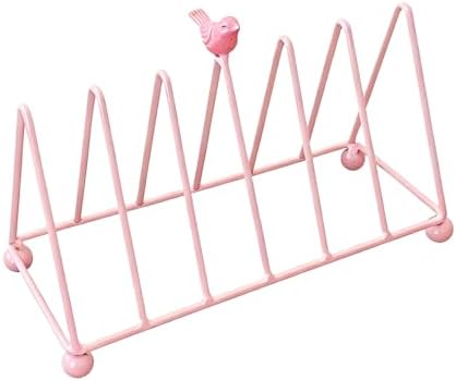 Cast Iron 9 Place Metal Plate Stand,Vintage Plate Holder Dish Rack by BOOMLATU-BuildingYourHome