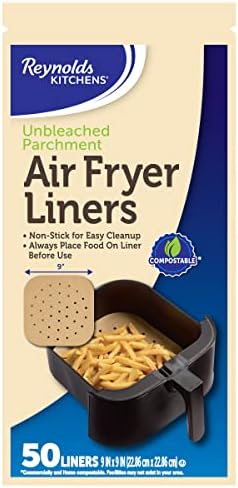 Reynolds Kitchens Air Fryer Liners, 50 Count (Pack of 8) - Image 2