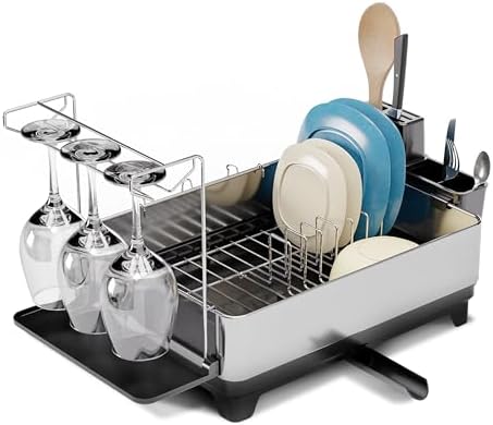 Home Zone Living Dish Drying Rack for Kitchen Counter by HomeZoneLiving
