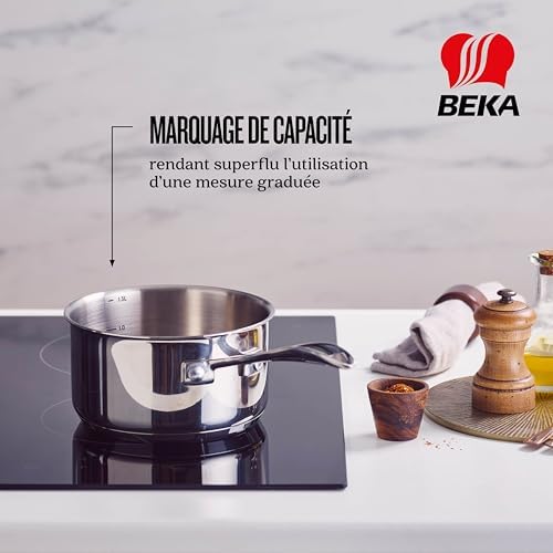 Beka Chef 3-piece Stainless Steel Saucepan Set (16-18 - 20 cm) - Image 5
