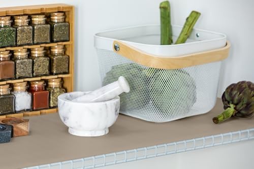 EasyLiner with Clorox Solid Grip Shelf Liner - Shelf Liners for Kitchen Cabinets Non-Adhesive - for Closet, Pantry, Wire Shelves - 20 in x 6 ft, 6 Rolls, Taupe - Image 3